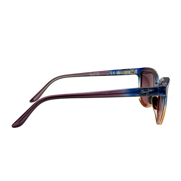 Maui Jim Honi 758 Sunset Maui Rose Polarized Cat Eye Sunglasses - Picture 2 of 13